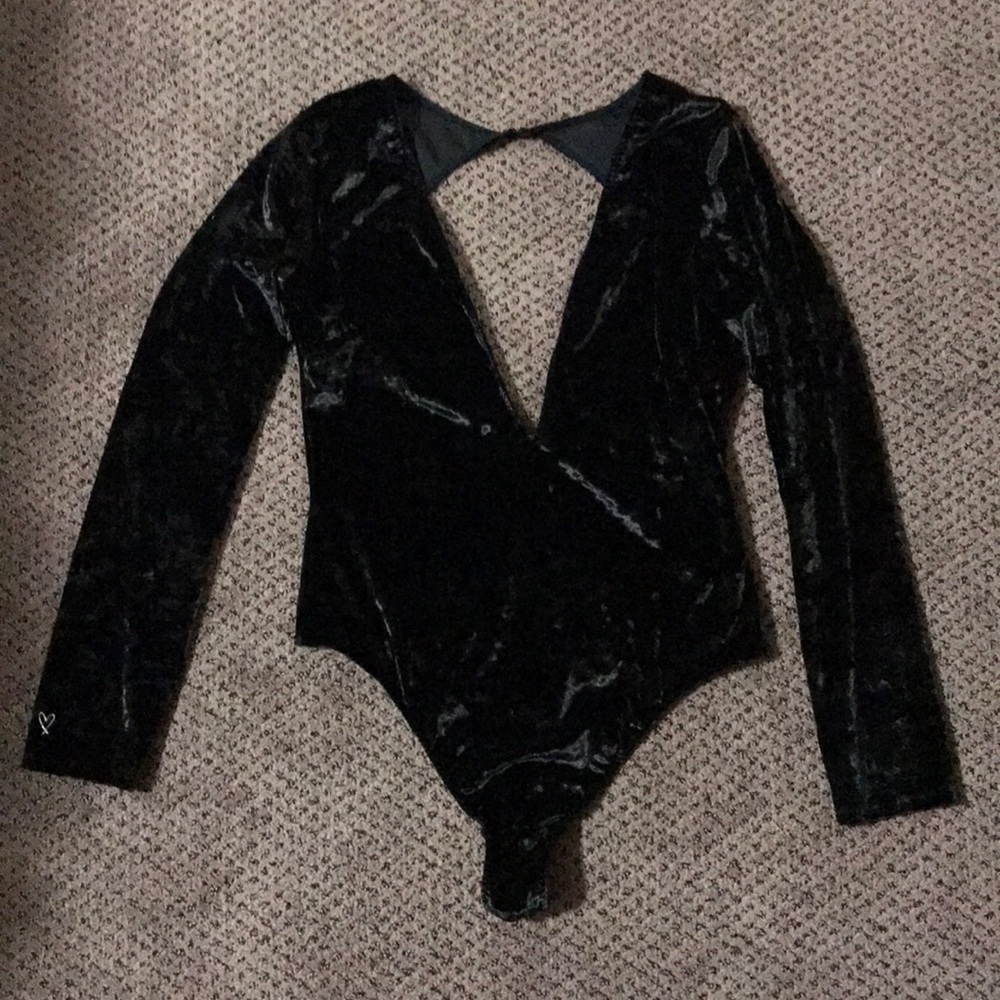 VS BLACK VELVET BODYCON